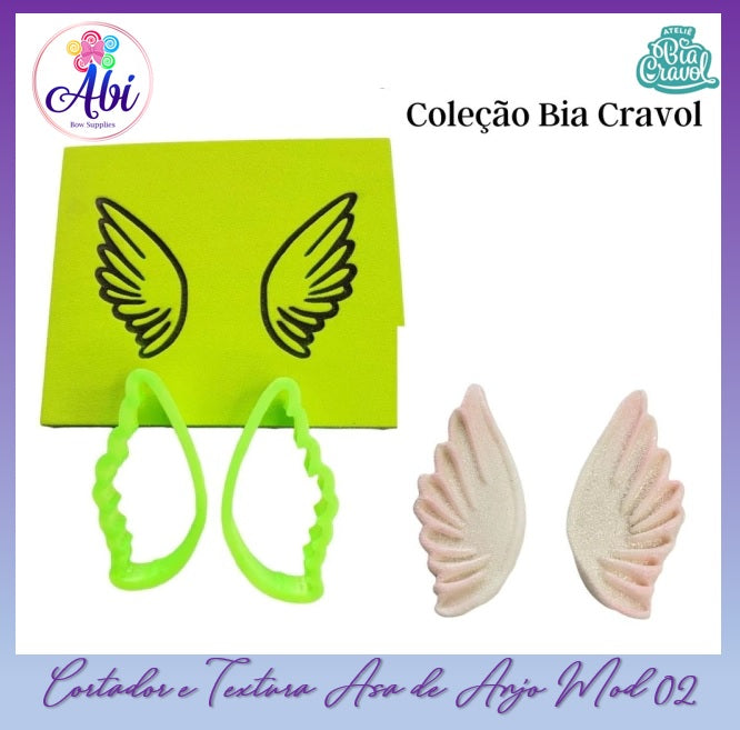 Kit Cortador e Textura Asa de Anjo mod 02 BC
