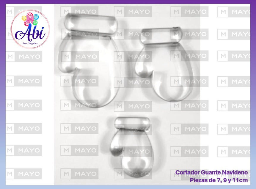 Cortador Guante Navideno Mayo Manualidades