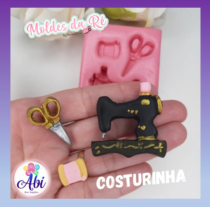 Molde de Silicon Costurinha MDR