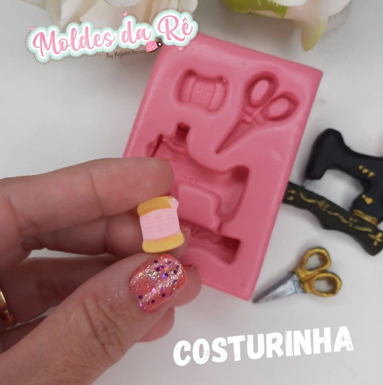 Molde de Silicon Costurinha MDR