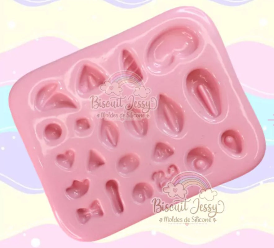 Molde de Silicon Criando Bichinhos Biscuit Jessy