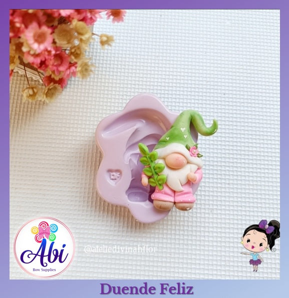 Molde de Silicon Duende Feliz DF