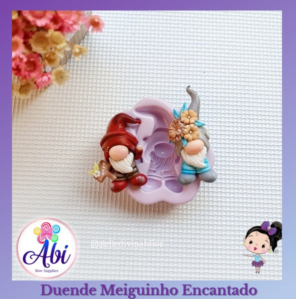 Molde de Silicon Duende Meiguinho Encantado