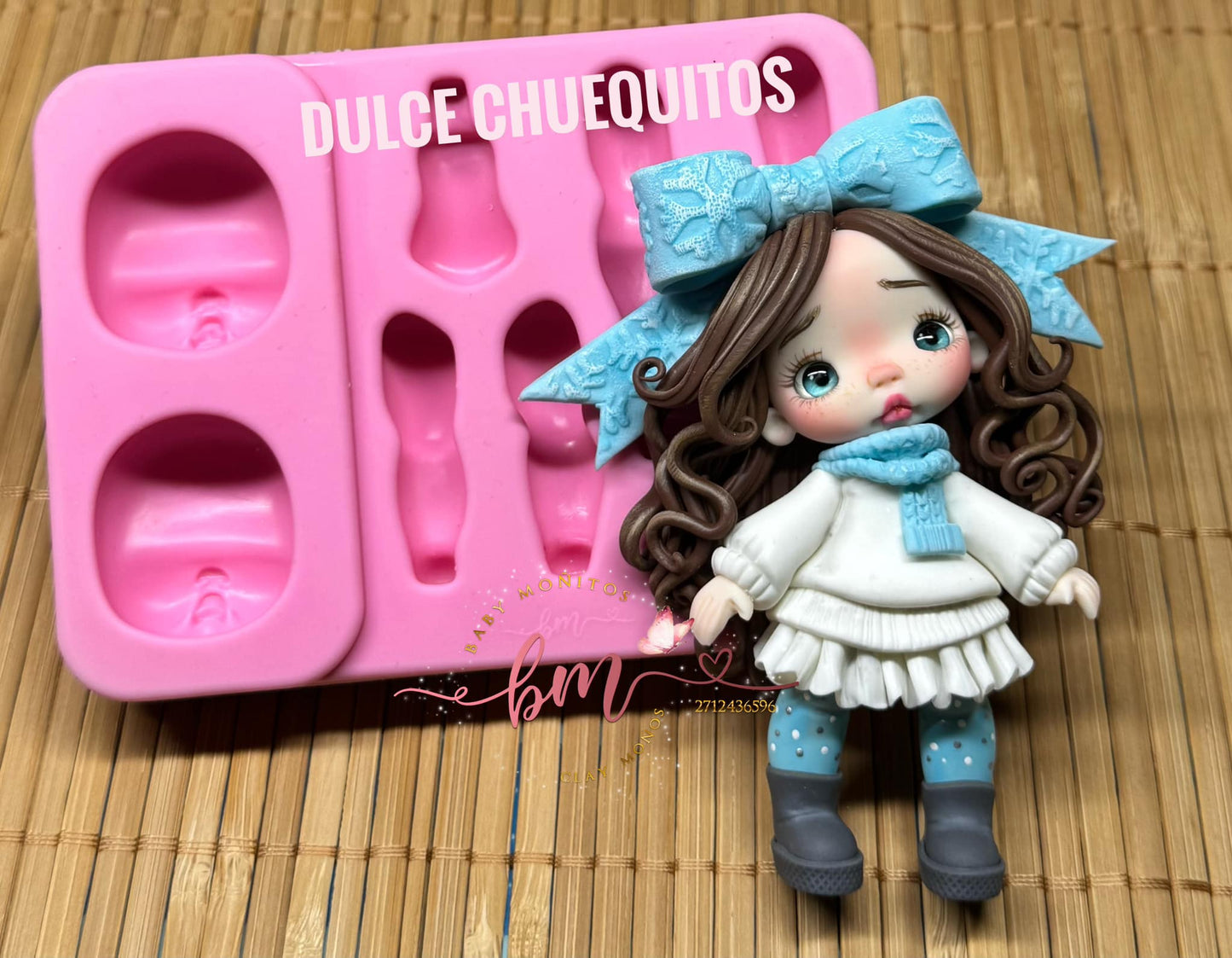 Molde de Silicon Dulce Chuequitos Sara Rito