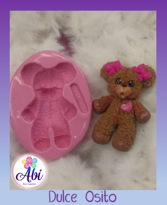 Molde de Silicon Dulce Osito MG
