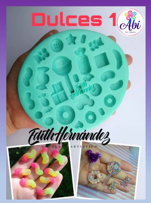 Molde de Silicon Dulces 1 EH