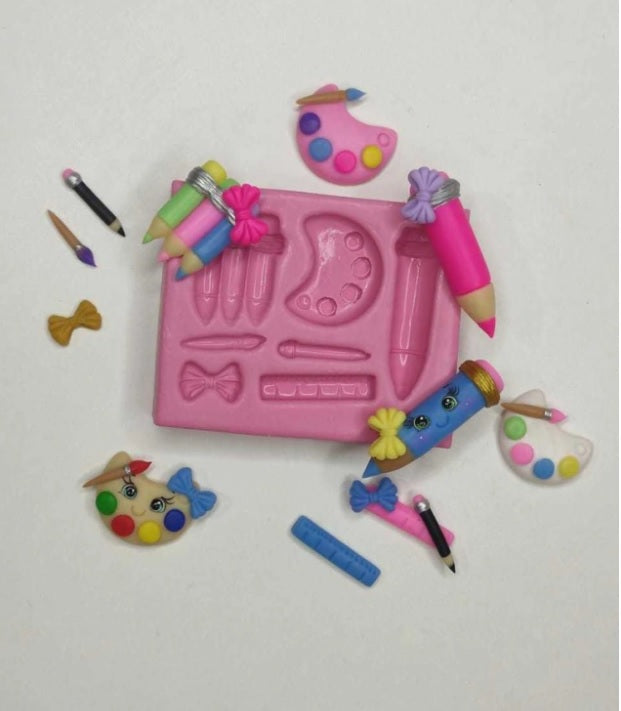 Molde de Silicon Escolar da Thay MDR