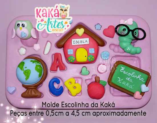 Molde de Silicon Escolinha da Kaká