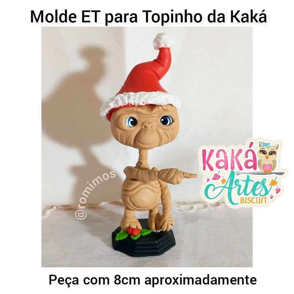 Molde de Silicon ET para Topinho da Kaká