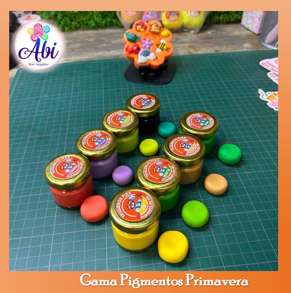 Gama de Pigmentos en Gel Primavera Trigueros Flex