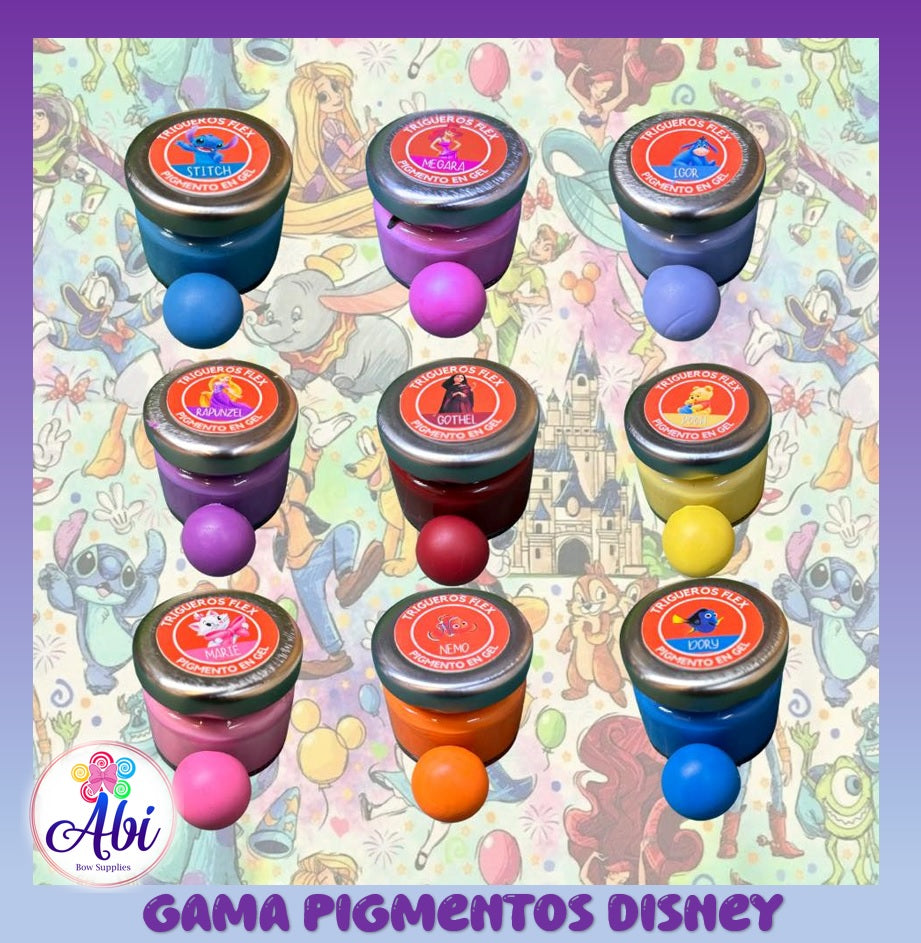Gama de Pigmentos en Gel Disne Trigueros Flex