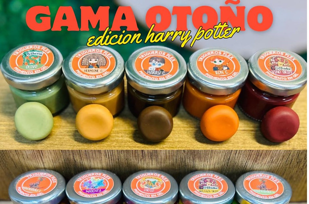 Pigmentos en Gel Edicion Limitada Harry P Trigueros Flex