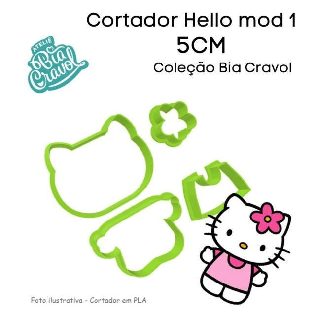 Cortador Hello Mod 1 5cm