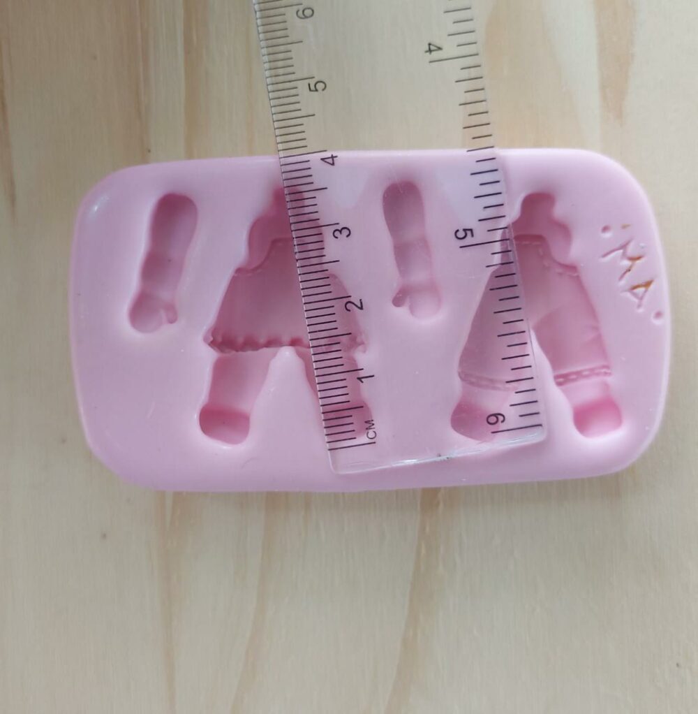 Molde de Silicon Jardineiras No.1 855 Marcela Arteira