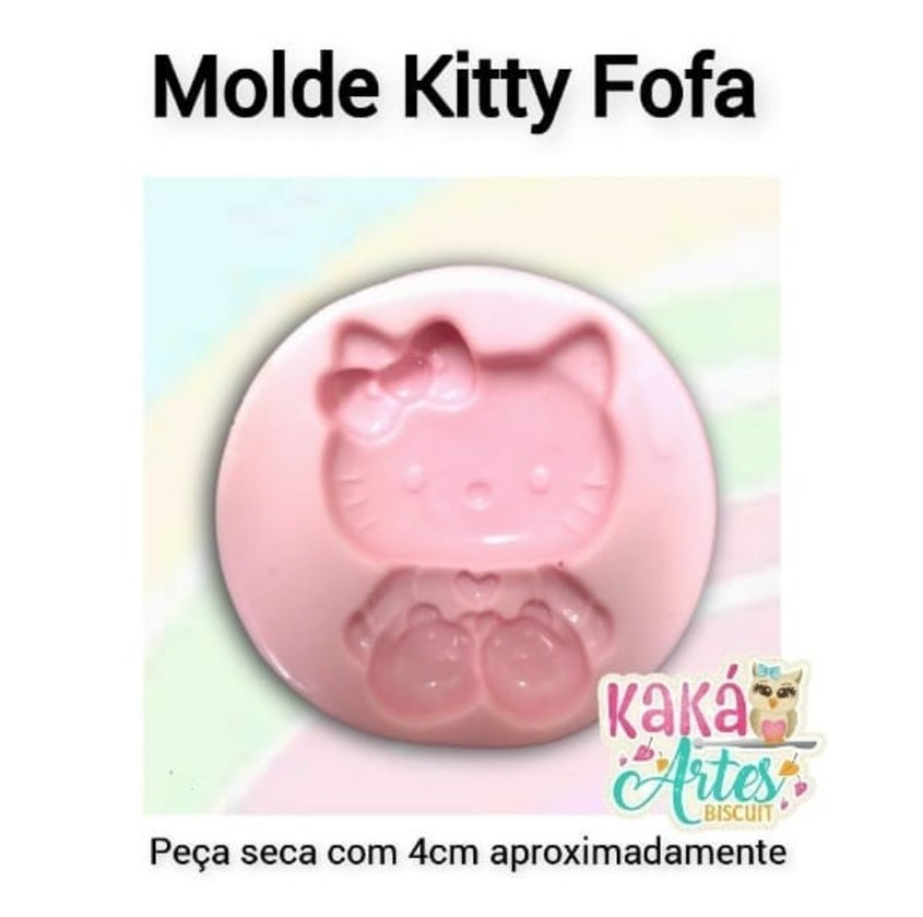 Molde de Silicon Kitty Fofa KK
