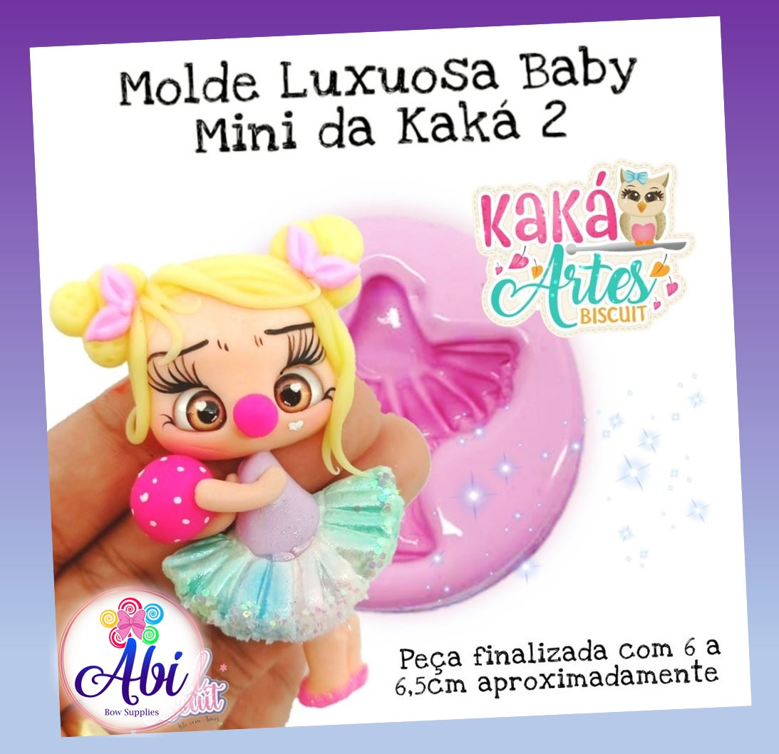 Molde de Silicon Luxuosa Baby Mini da Kaka 2.