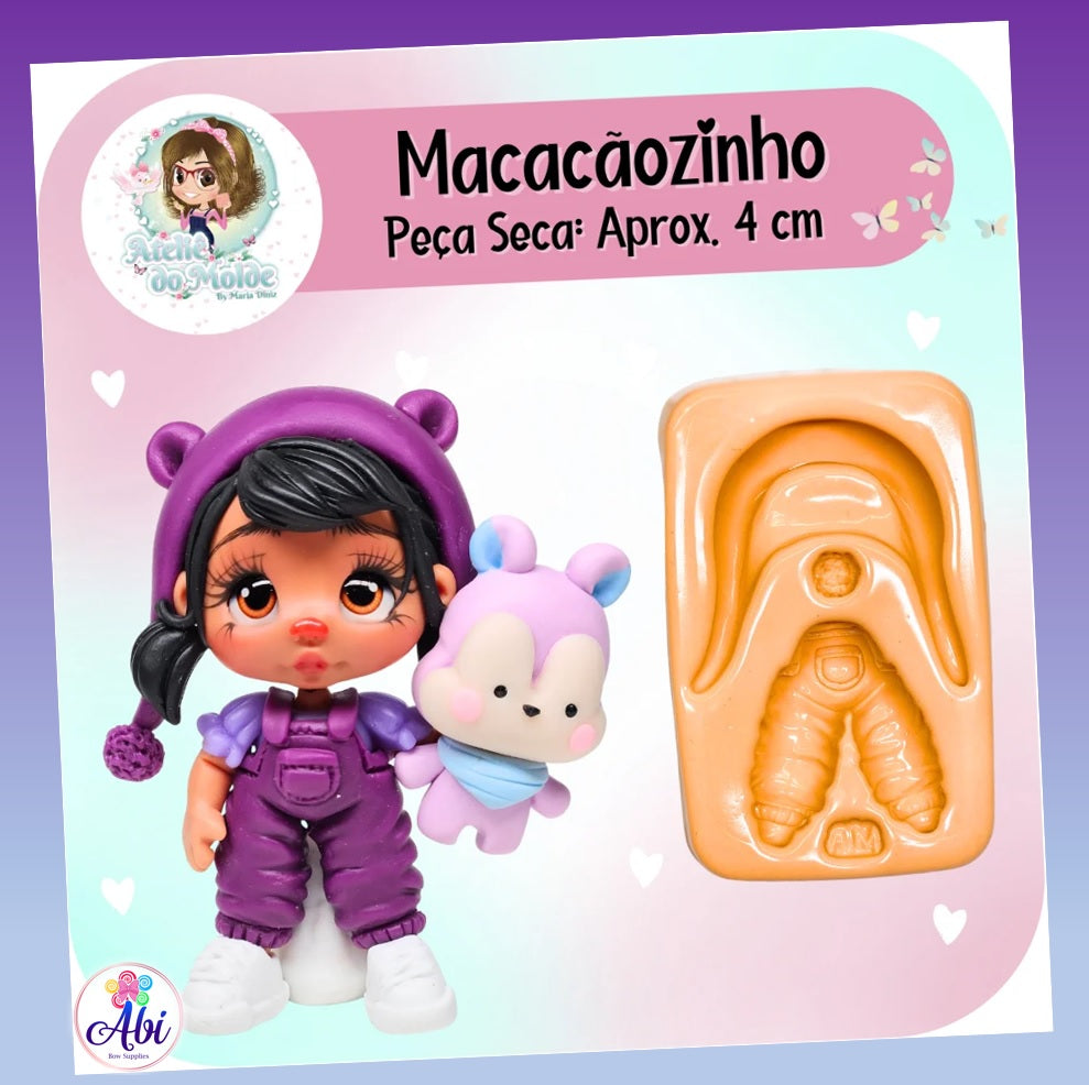 Molde de Silicon Macacaozinho AdM