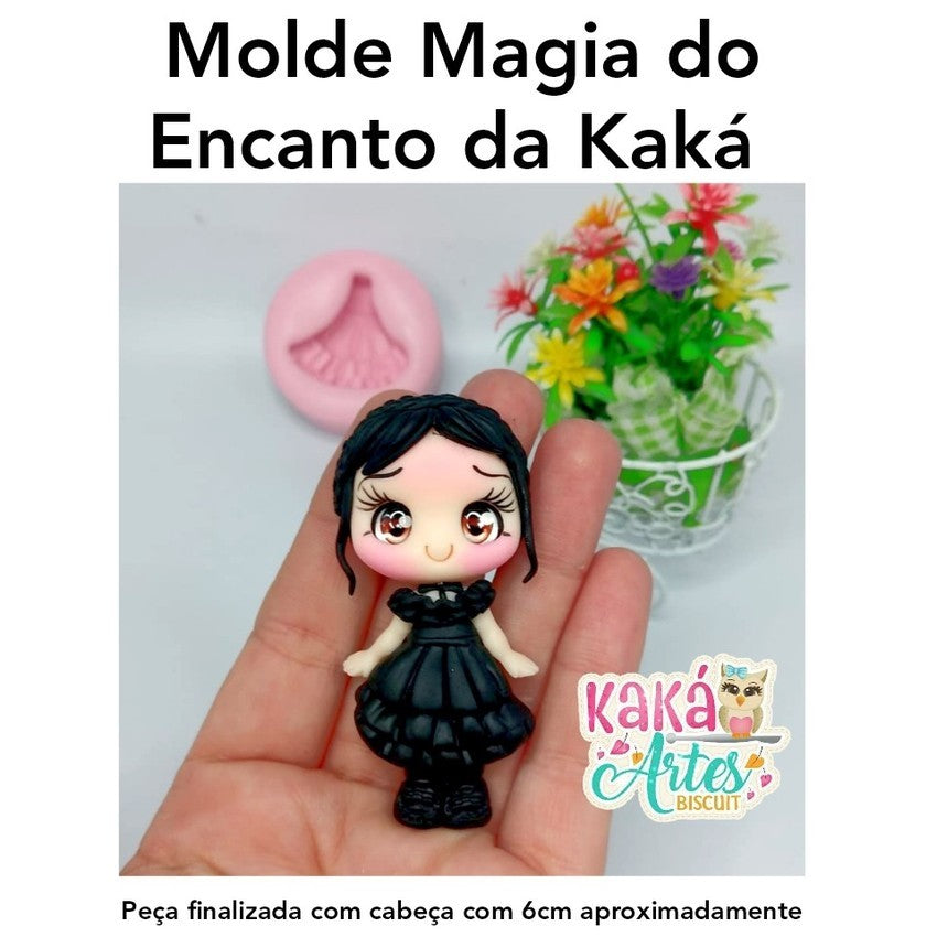 Molde de Silicon Magia do Encanto da Kaka