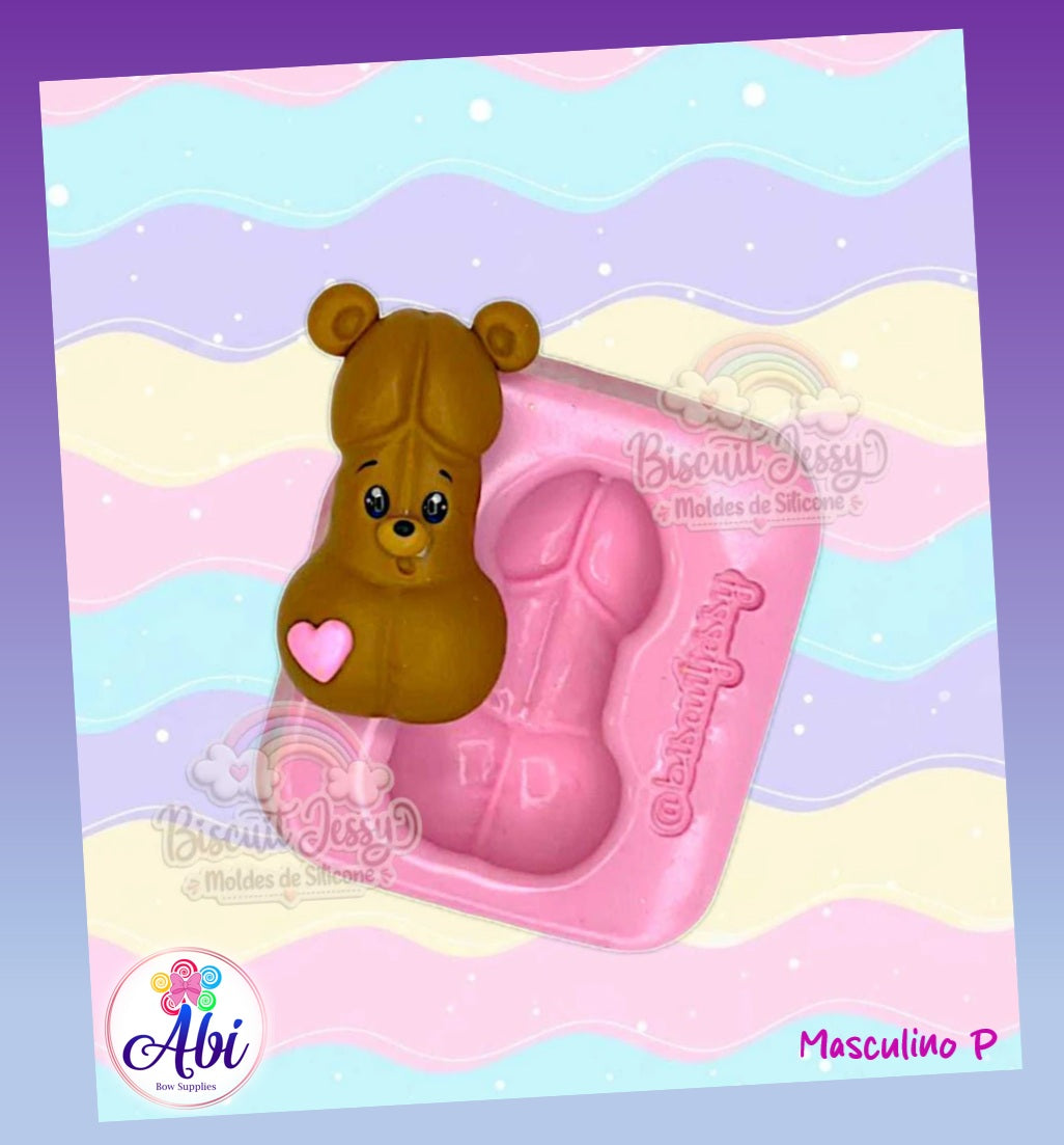Molde de Silicon Masculino P. Biscuit Jessy
