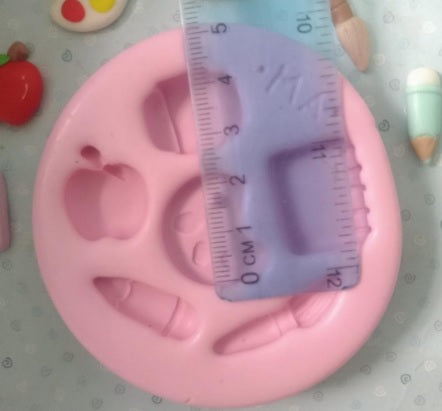 Molde de Silicon Material Escolar No. 1 MA028