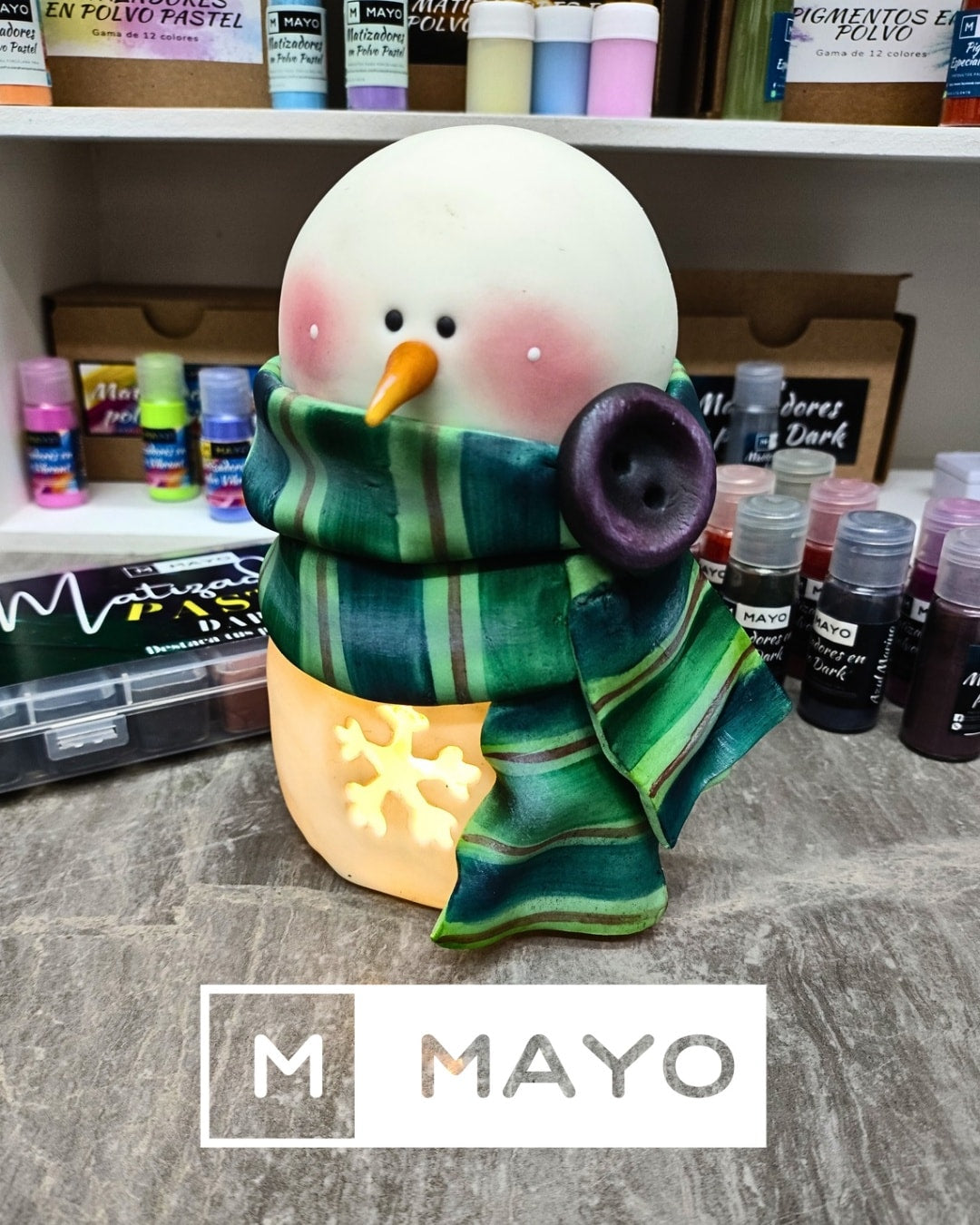 Matizadores Mate en Polvo Dark Mayo Manualidades
