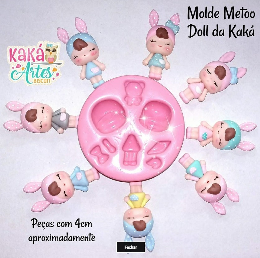 Molde de Silicon Metoo Doll da Kaká