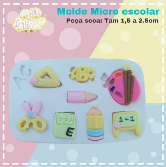 Molde de Silicon Micro Escolar AC