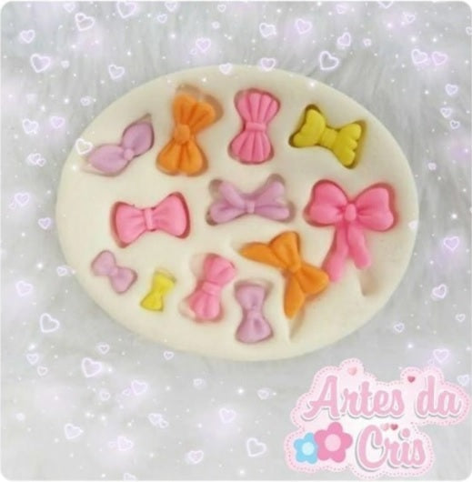 Molde de Silicon Micro Lacinhos AC