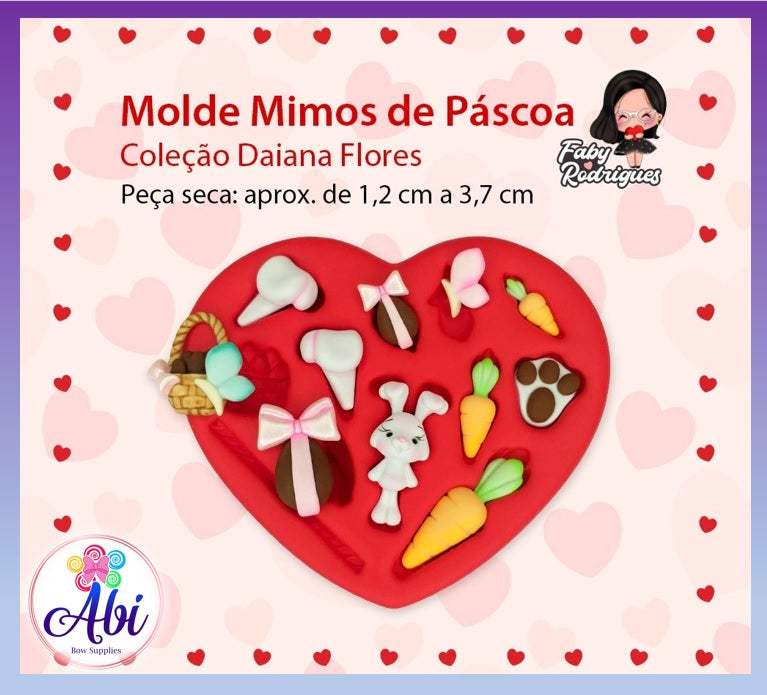 Molde de Silicon Mimos de Pascoa FR