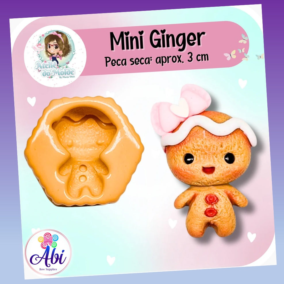 Molde de Silicon Mini Ginger AdM