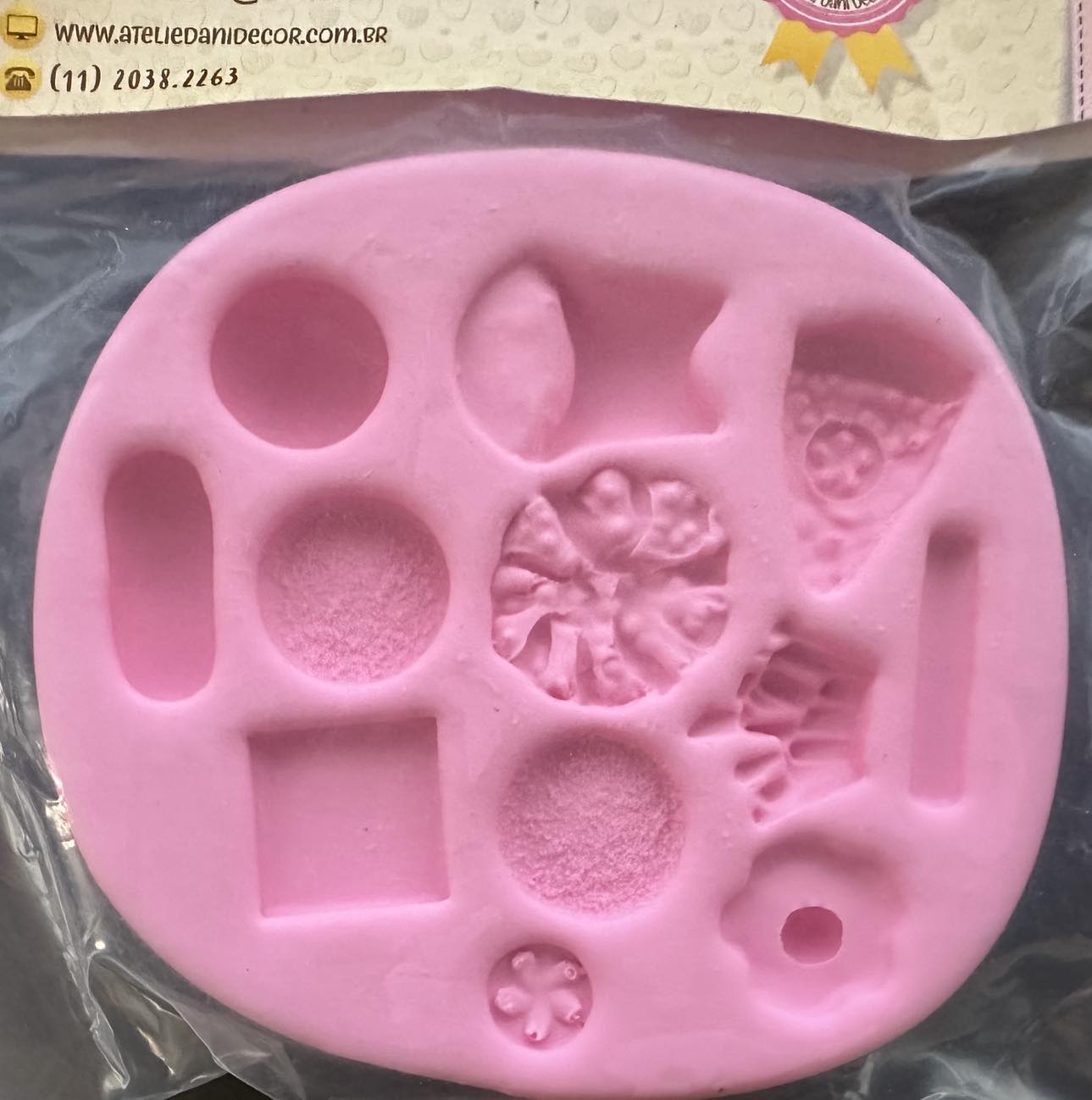 Molde de Silicon Mini Lanchonete