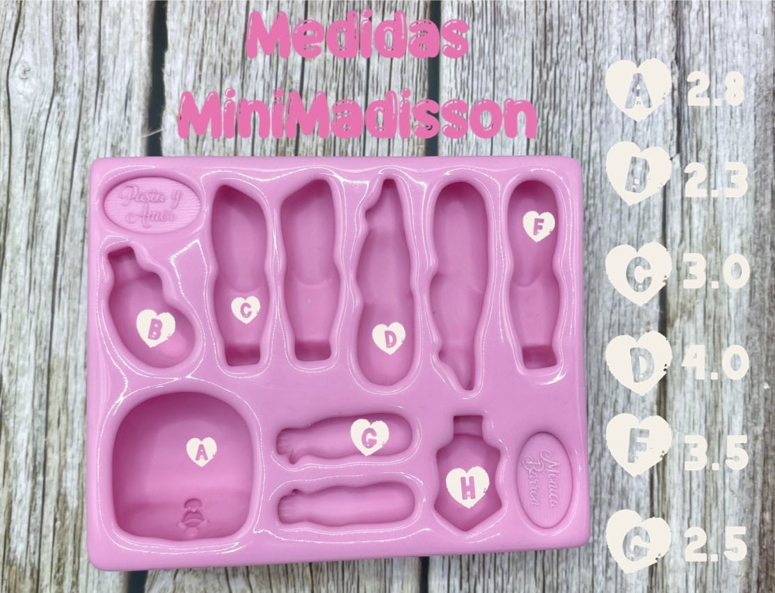 Molde de Silicon Mini Madisson MB
