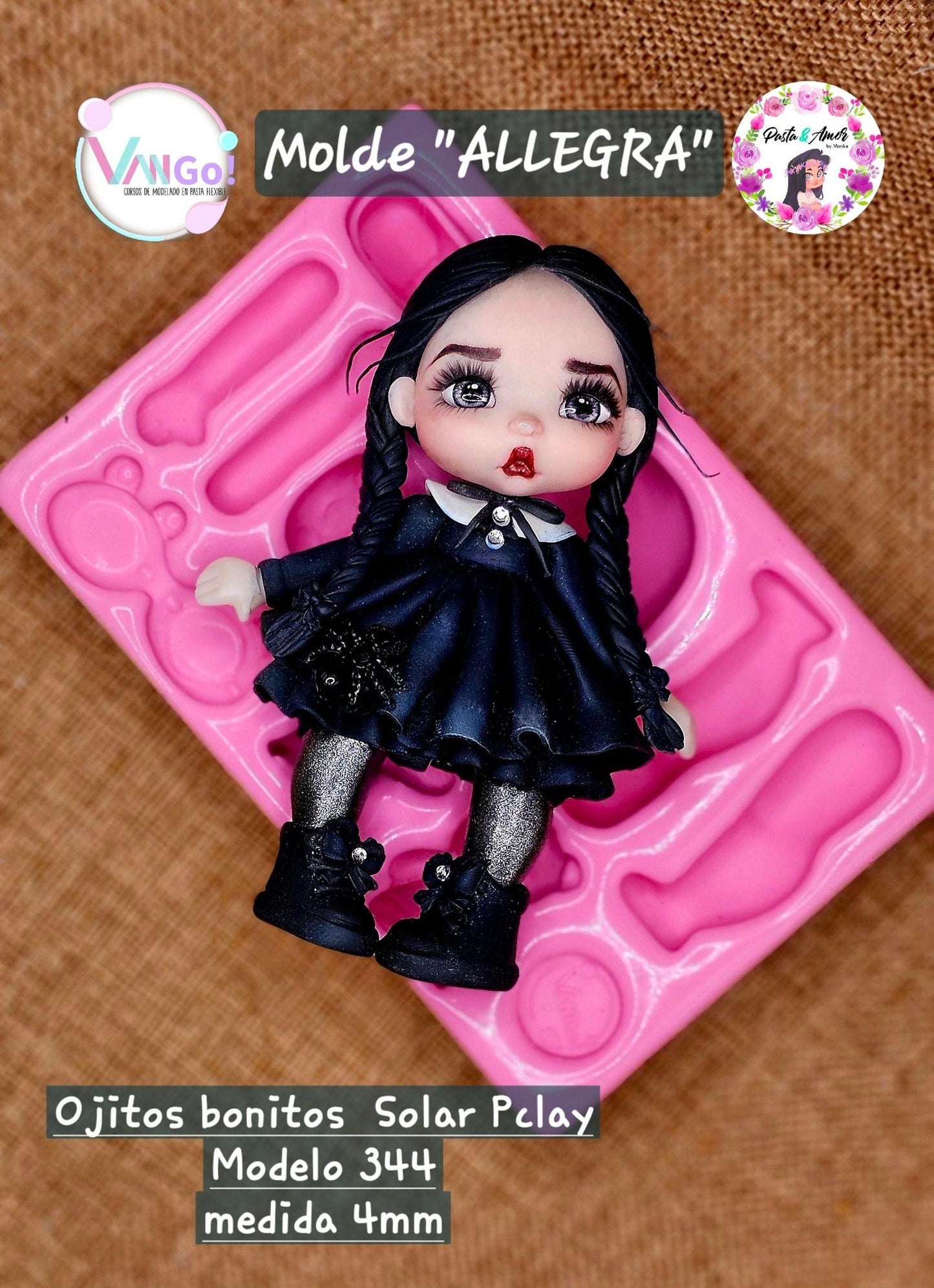 Ojitos Resinados Solar PClay Mod 344