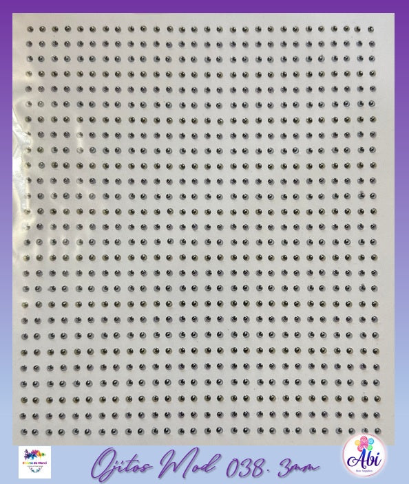 Planilla Ojos 3D Mod. 38, 3mm EAM