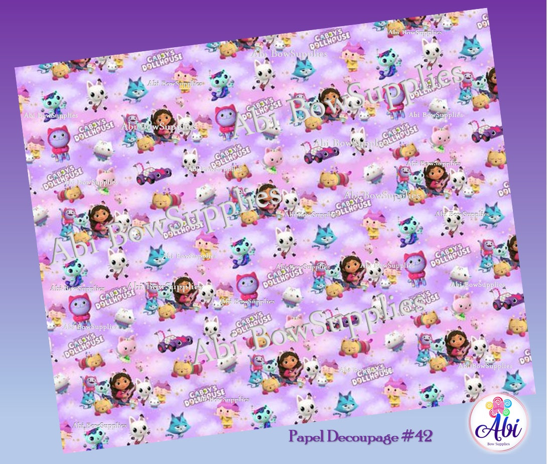 Papel Decoupage Mod 42