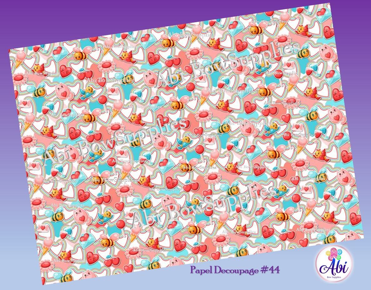 Papel Decoupage Mod 44