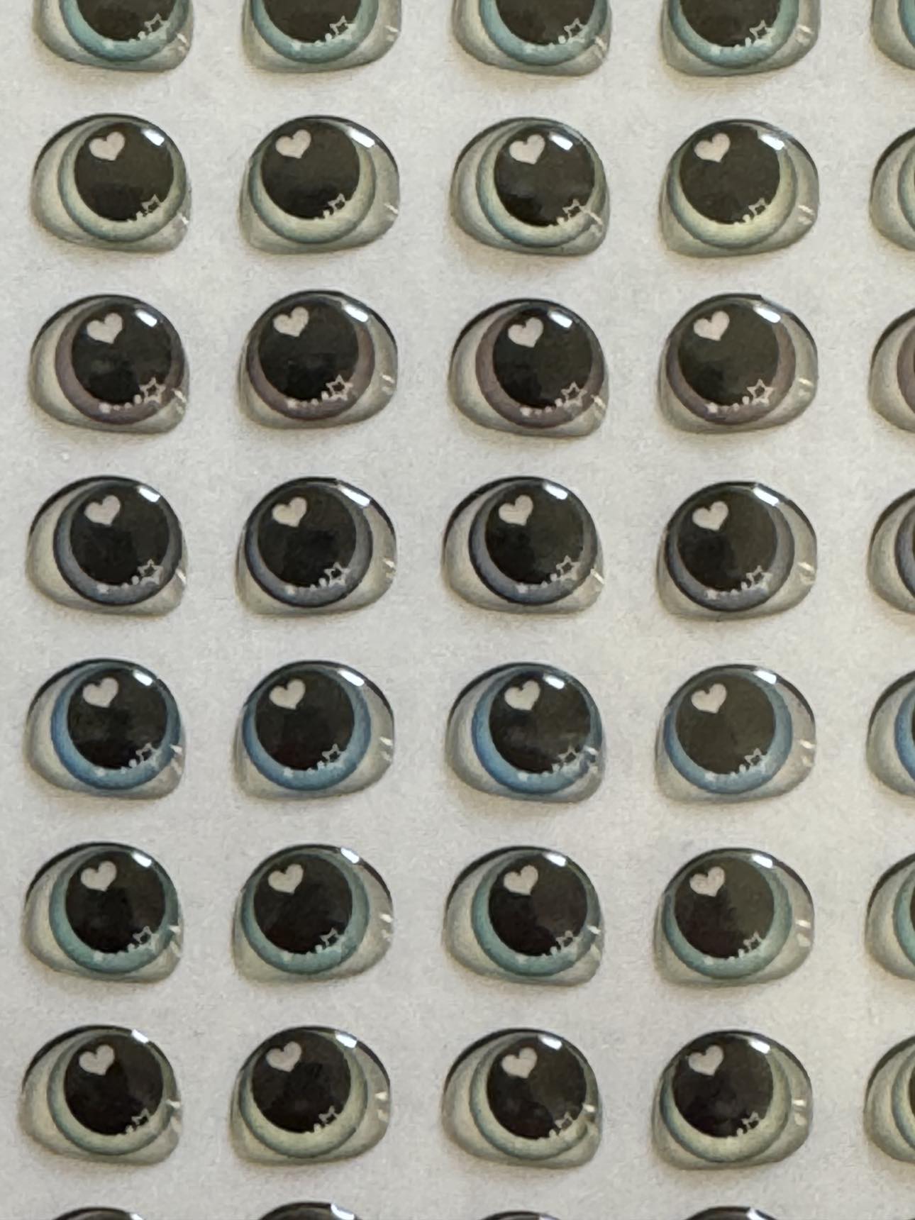 Ojitos Resinados EAM Mod 62, 8mm