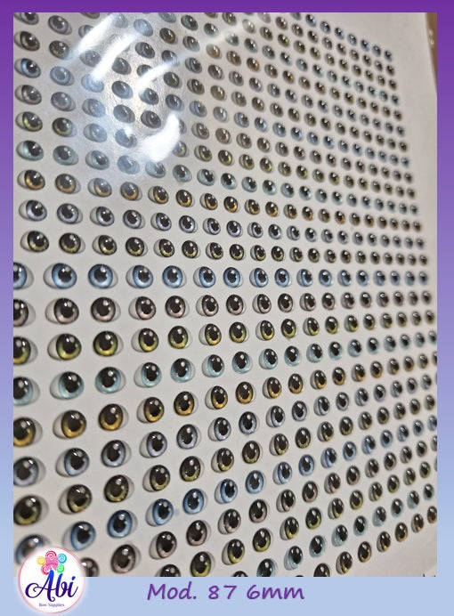 Ojitos Resinados EAM Mod. 87 6mm