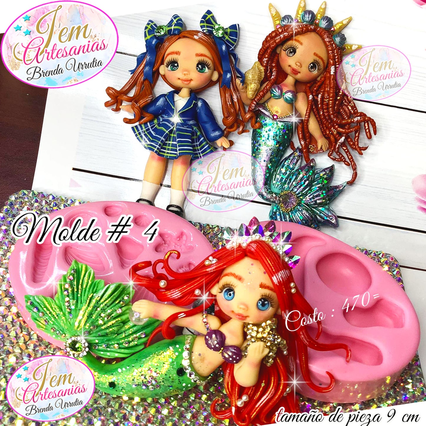 Molde de Silicon No. 4 BU