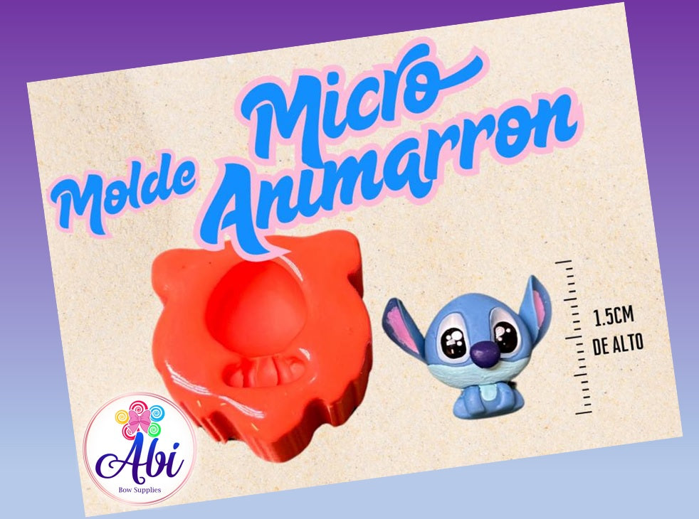 Molde de Silicon Micro Animarron Trigueros Flex