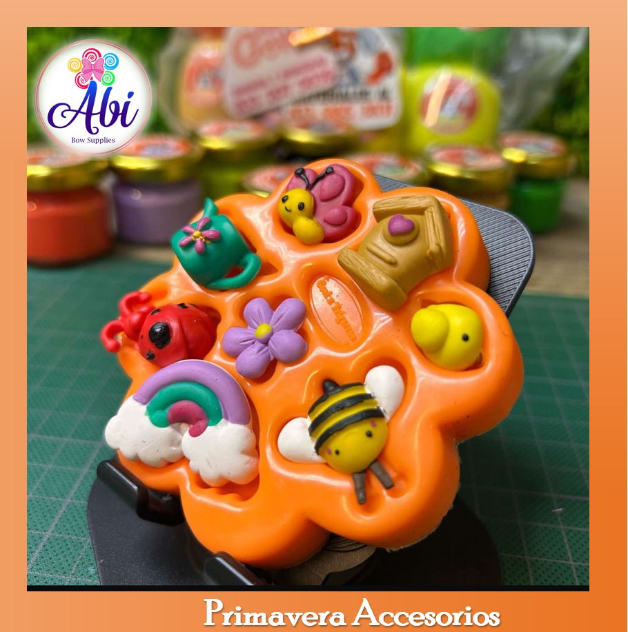Molde de Silicon Primavera Accesorios Trigueros Flex