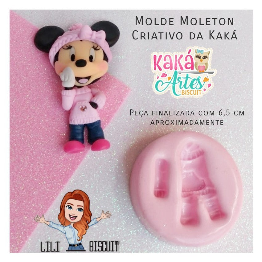 Molde de Silicon Moletom Criativo da Kaka.