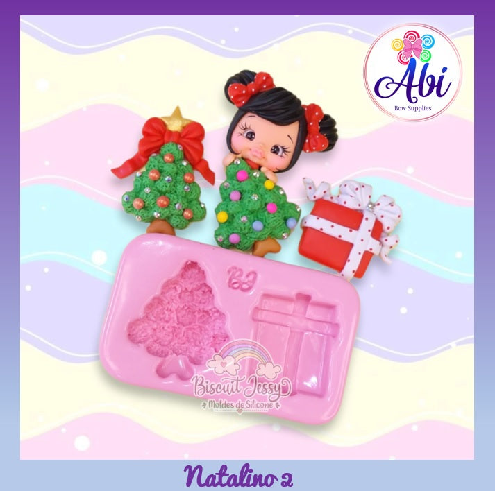 Molde de Silicon Natalino 2 BJ