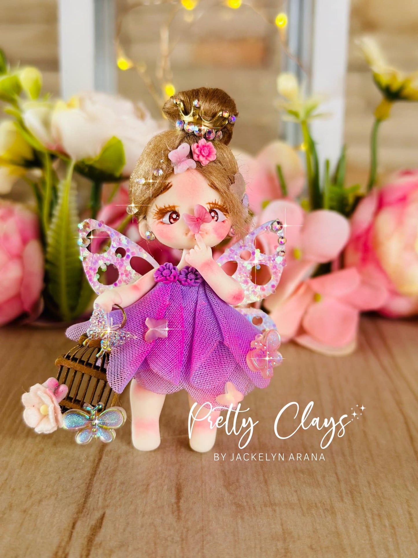 Ojitos Resinados No. 22 Dulce Mirada. Eris Gonzalez/Pretty Clays