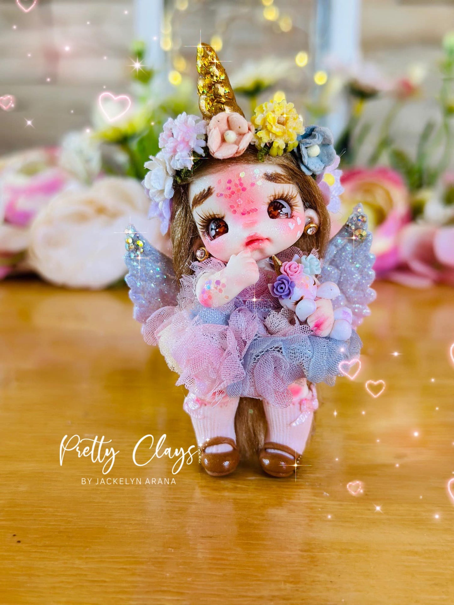 Ojitos Resinados No. 20 Ternurita. Eris Gonzalez/Pretty Clays