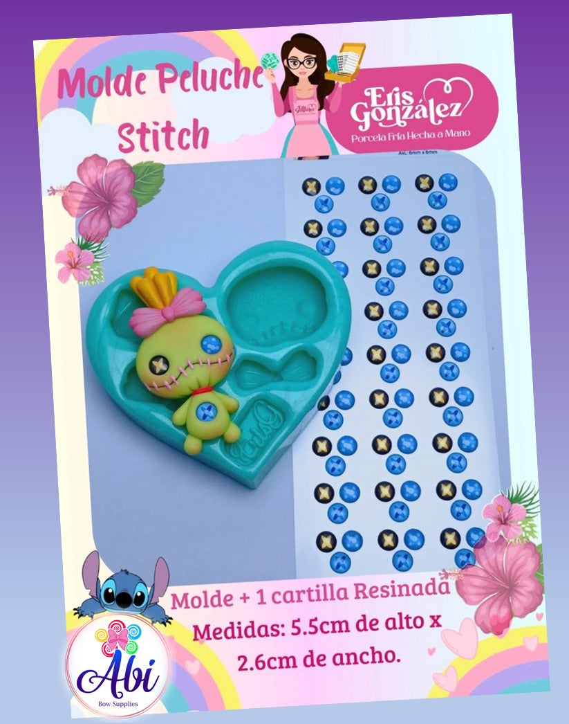 Molde de Silicon Scrump y Cartera Resinada Eris Gonzalez