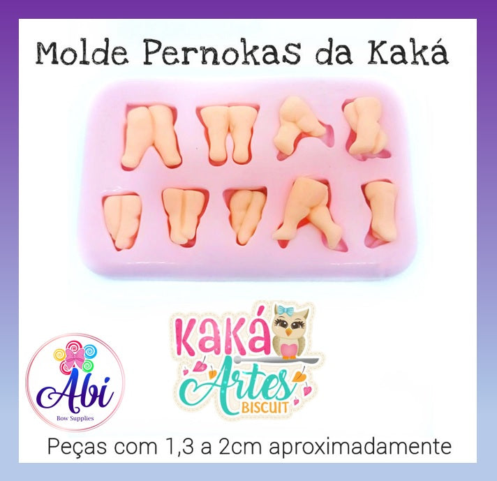 Molde de Silicon Pernokas da Kaká.
