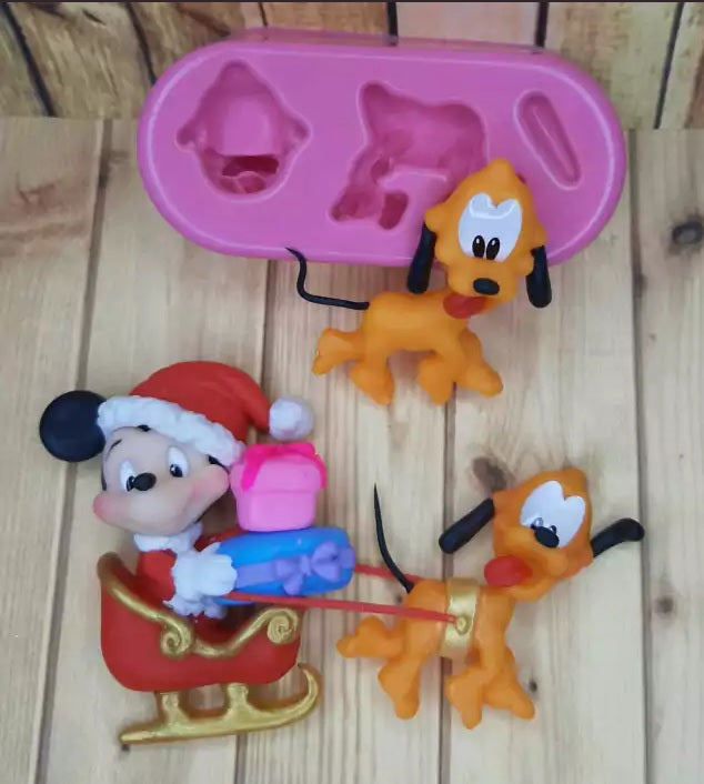 Molde de Silicon Pluto de Lado MDR