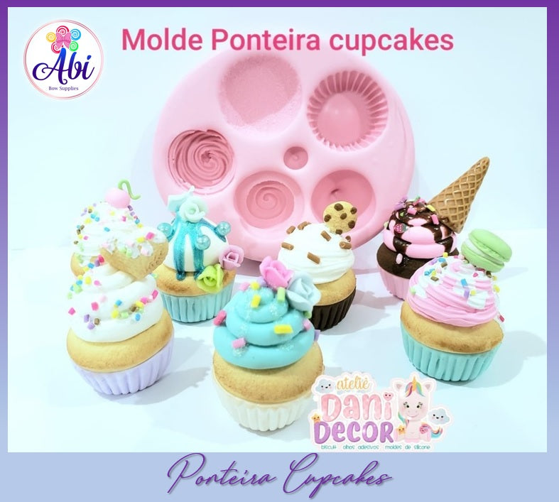 Molde de Silicon Ponteira Cupcakes ADD