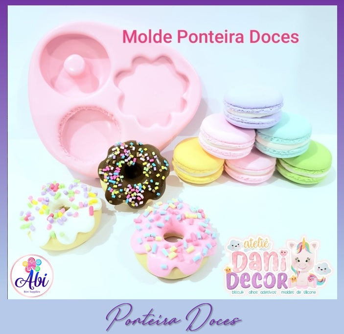 Molde de Silicon Ponteira Doces ADD